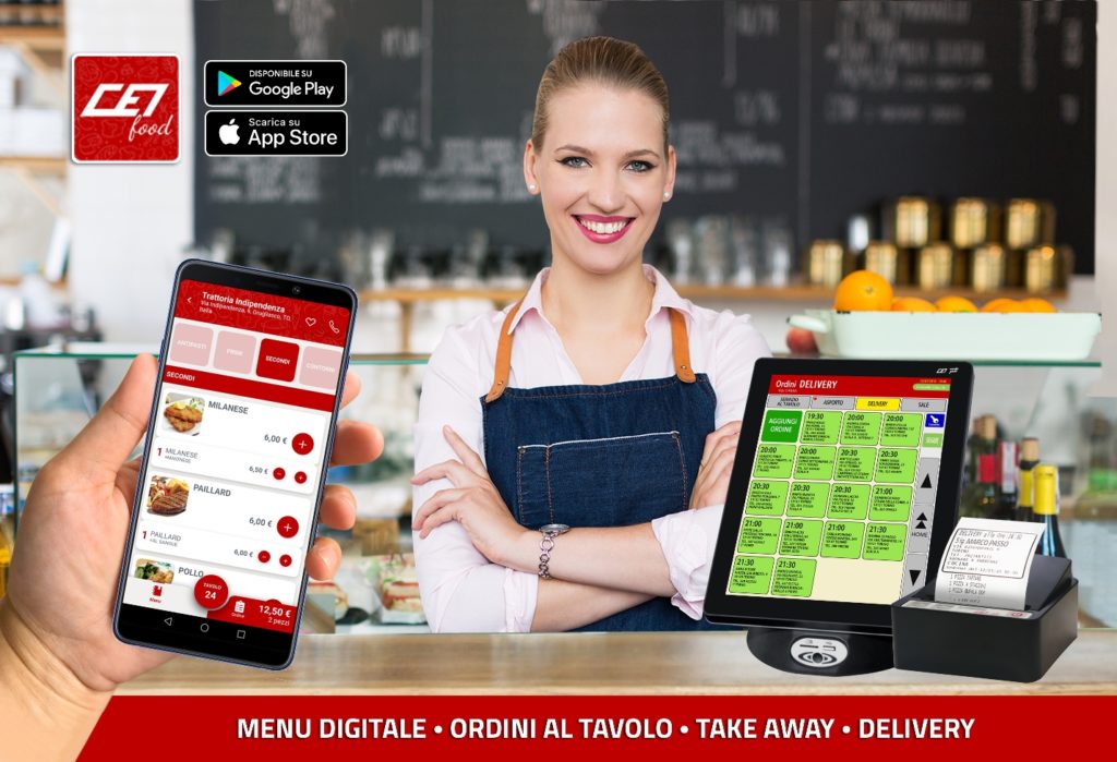 CEI Food: l'app per far ordinare i tuoi clienti da casa, in ufficio o  direttamente dal tavolo del tuo locale! 